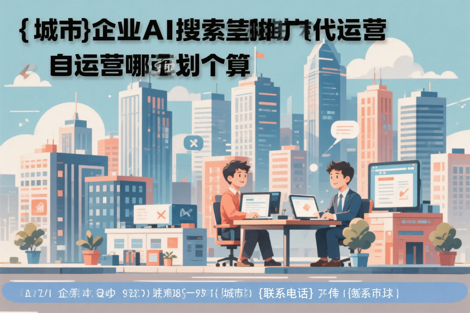 天水企业AI搜索推广代运营和自运营哪个更划算