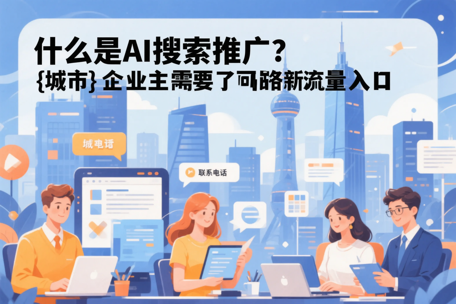 什么是AI搜索推广？天水企业主需要了解的新流量入口