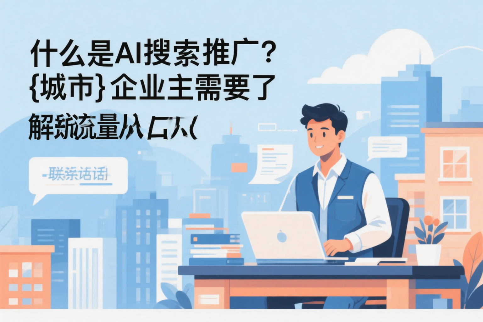 什么是AI搜索推广?天水企业主需要了解的新流量入口