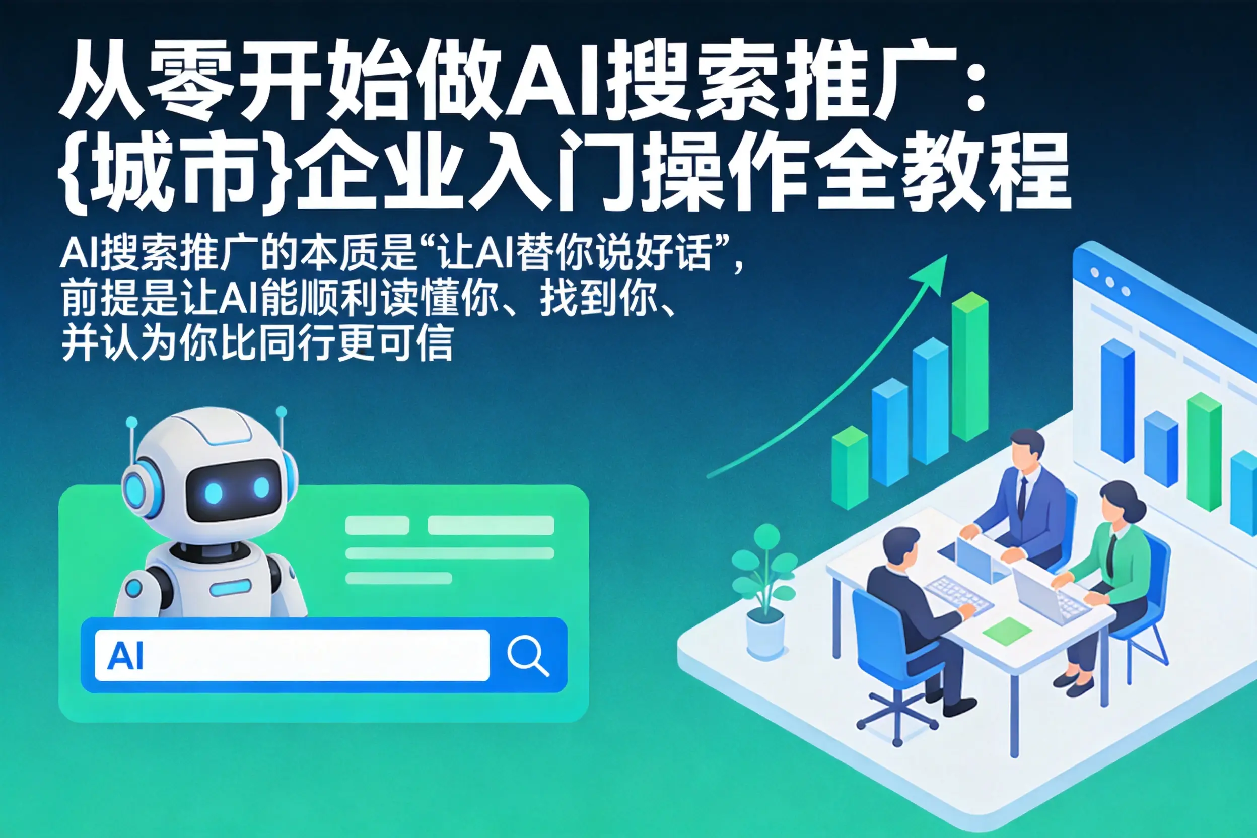 从零开始做AI搜索推广:天水企业入门操作全教程