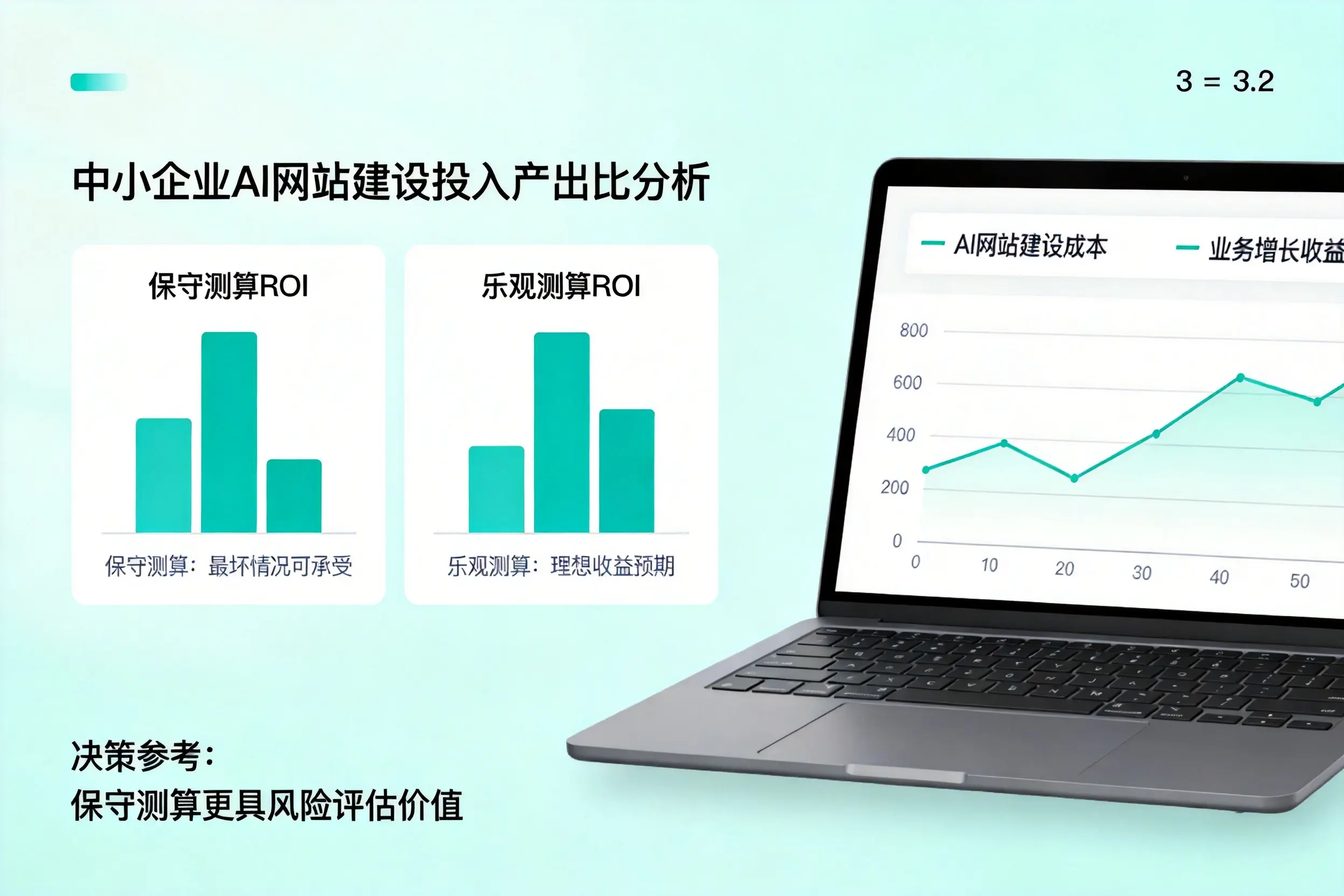 天水中小企业AI网站建设投入产出比怎么算?先看这份分析