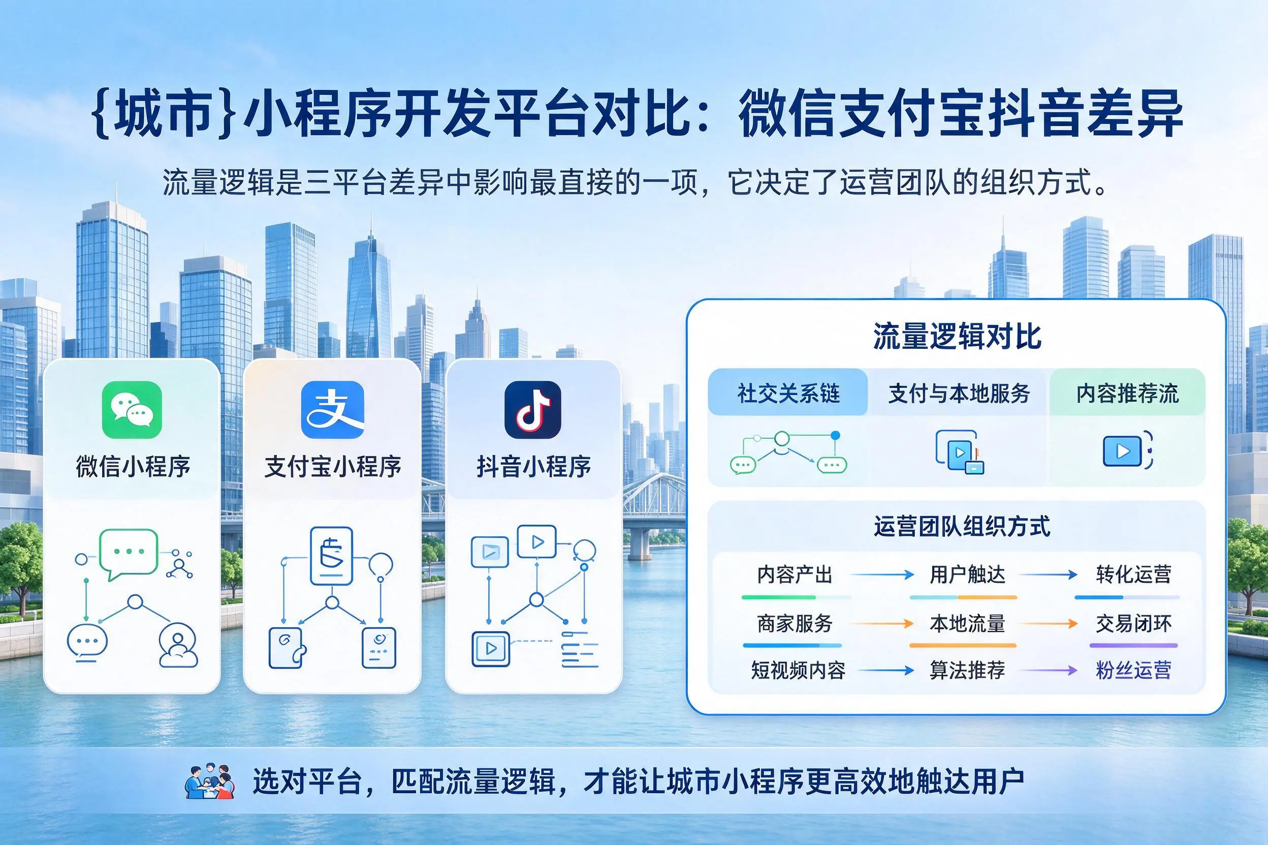 天水小程序开发平台对比：微信支付宝抖音差异