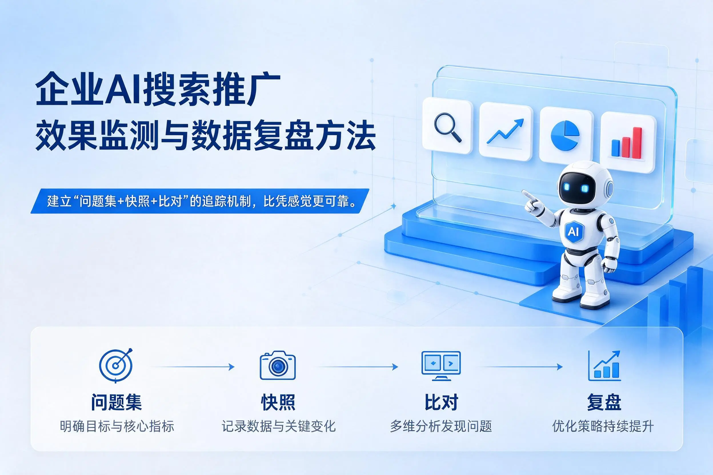 天水企业AI搜索推广效果监测与数据复盘方法